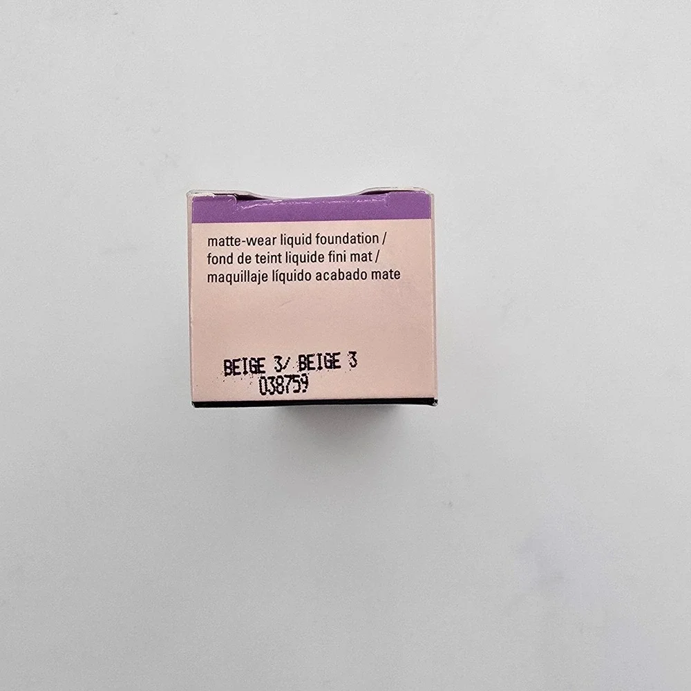 Mary Kay TimeWise Matte-Wear Liquid Foundation Beige 3 Combination Oily Skin 1oz